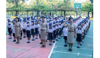 ร่วมถวายราชสดุดี-เนื่องในวันวชิราวุธโรงเรียนดรุณากาญจนบุรี