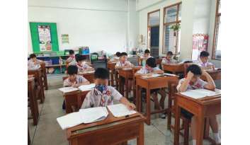 รับการประเมินคุณภาพผู้เรียนntด้านคณิตศาสตร์และด้านภาษาไทย