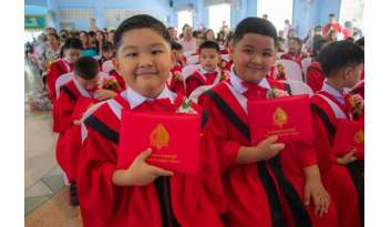 กิจกรรมวันแห่งความยินดีบัณฑิตน้อยโรงเรียนดรุณากาญจนบุรี