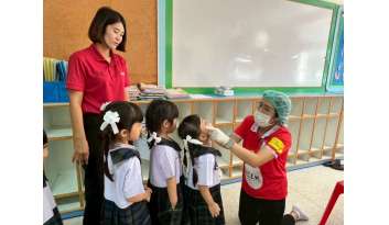 การตรวจสุขภาพฟันและเคลือบฟลูออไรด์วานิช