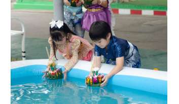 กิจกรรมวันลอยกระทง-แผนกอนุบาล-โรงเรียนดรุณากาญจนบุรี