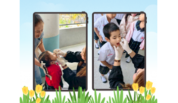 แผนกอนุบาลได้รับให้บริการหยอดวัคซีนป้องกันโรคโปลิโอ-ครั้งที่-1 แผนกอนุบาลได้รับให้บริการหยอดวัคซีนป้องกันโรคโปลิโอ-ครั้งที่-1